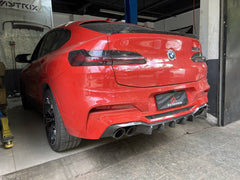 AERO DESIGN -  BMW X4M F98 CARBON FIBRE REAR DIFFUSER AERO CARBON