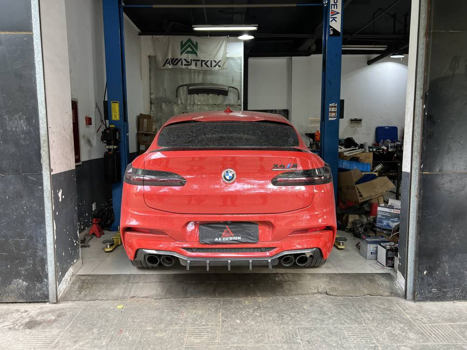X4m Rear Diffuser AE Design BMW X4M F98 Carbon Rear Diffuser – Aero Carbon UK