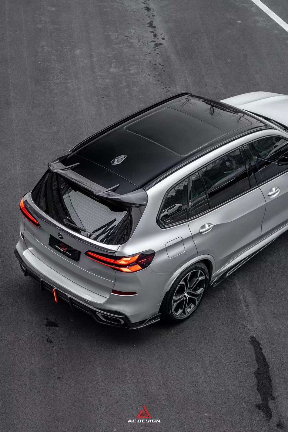 AE DESIGN - BMW X5 G05 LCI CARBON FIBRE REAR DIFFUSER – Aero Carbon UK