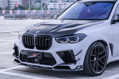 AERO DESIGN - BMW X5M F95 CARBON FRONT LIP Aero Carbon UK