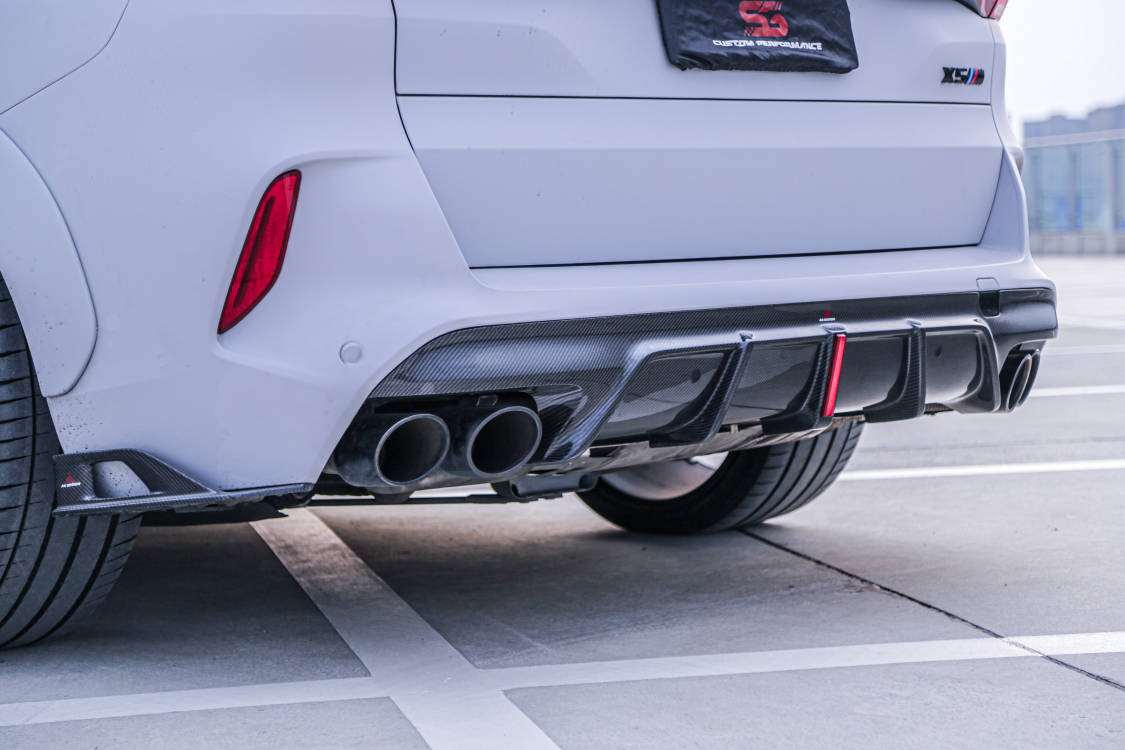 AERO DESIGN - BMW X5M F95 CARBON REAR DIFFUSER AERO CARBON