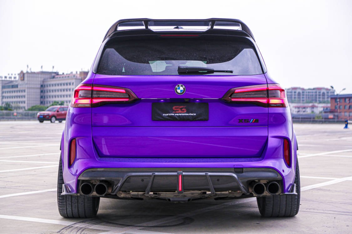 AERO DESIGN - BMW X5M F95 CARBON REAR DIFFUSER AERO CARBON