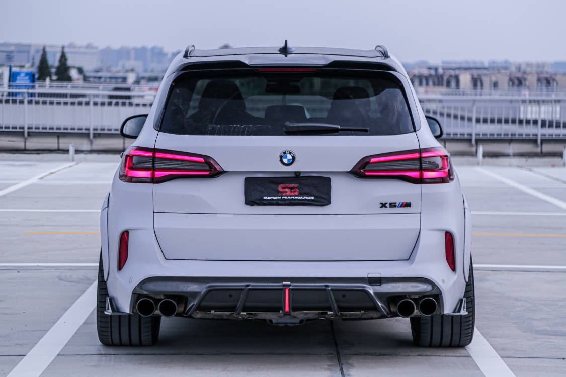 AERO DESIGN - BMW X5M F95 CARBON REAR DIFFUSER AERO CARBON