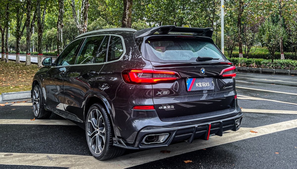 AERO DESIGN - BMW X5M/C F95 & X5 G05 CARBON FIBRE REAR TRUNK / MID SPOILER - Aero Carbon UK