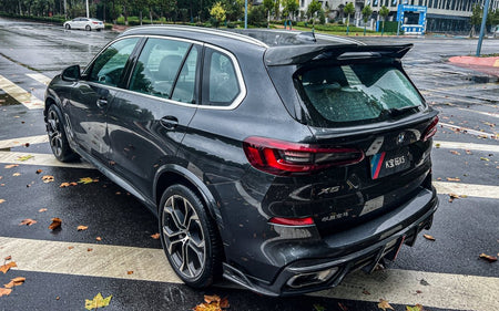 AERO DESIGN - BMW X5M/C F95 & X5 G05 CARBON FIBRE REAR TRUNK / MID SPOILER - Aero Carbon UK