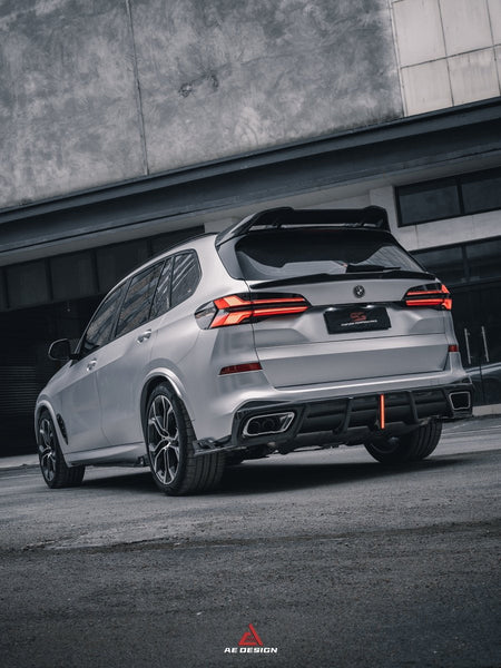 AERO DESIGN - BMW X5M/C F95 & X5 G05 CARBON FIBRE REAR TRUNK / MID SPOILER - Aero Carbon UK