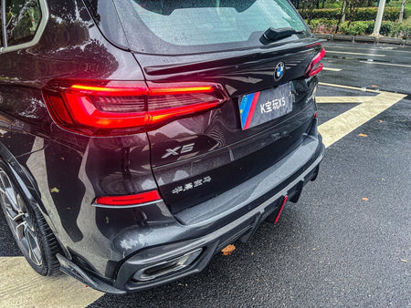 AERO DESIGN - BMW X5M/C F95 & X5 G05 CARBON FIBRE REAR TRUNK / MID SPOILER - Aero Carbon UK