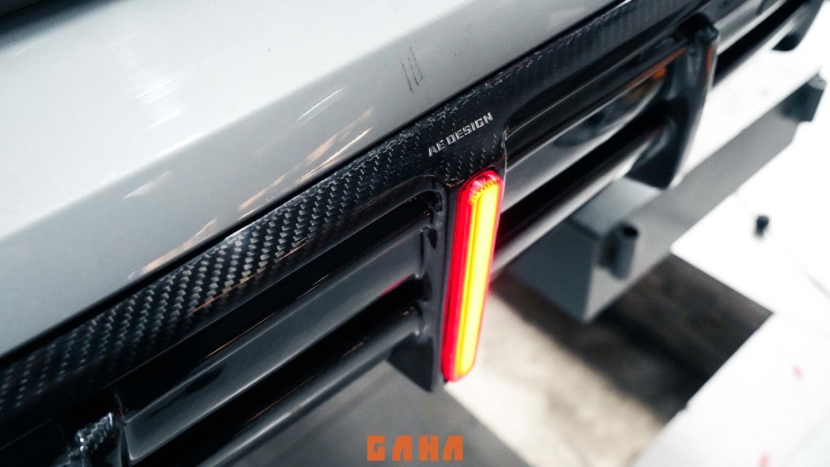 AERO DESIGN - BMW X5M/C X6M/C F95 F96 DRY CARBON FIBRE REAR DIFFUSER V2 - Aero Carbon UK