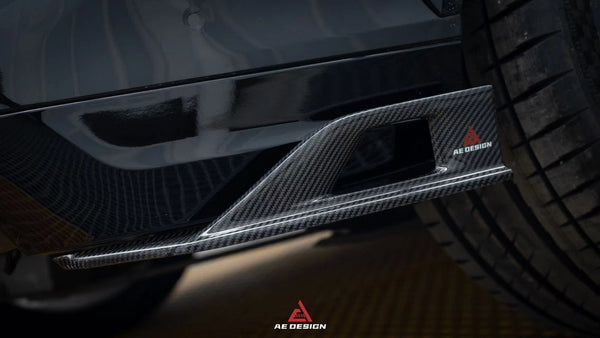 AE DESIGN - BMW X5M F95 X6M F96 CARBON FIBRE REAR SIDE WINGS