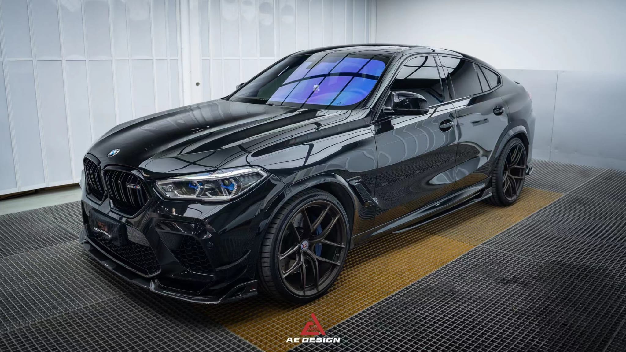 AERO DESIGN - BMW X6M F96 CARBON FIBRE SIDE SKIRTS - Aero Carbon UK