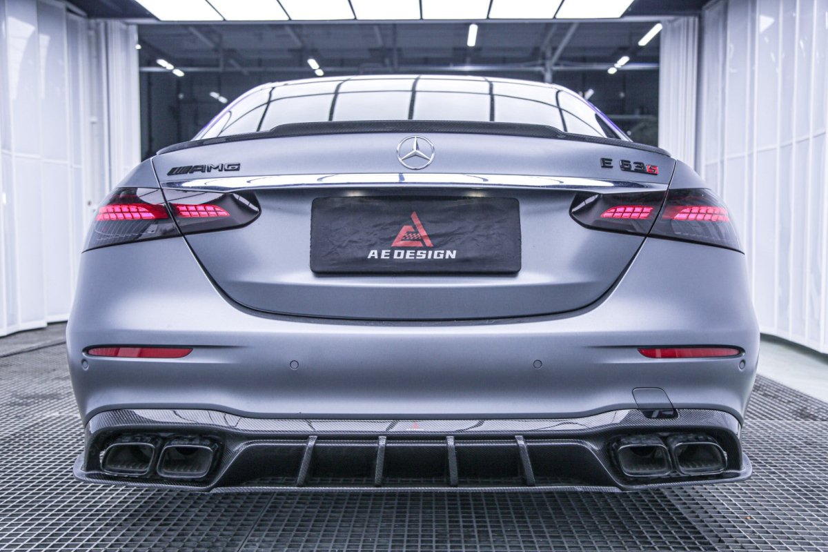 AERO DESIGN - MERCEDES E-CLASS / E53 / E63 W213 CARBON FIBRE REAR SPOILER - Aero Carbon UK