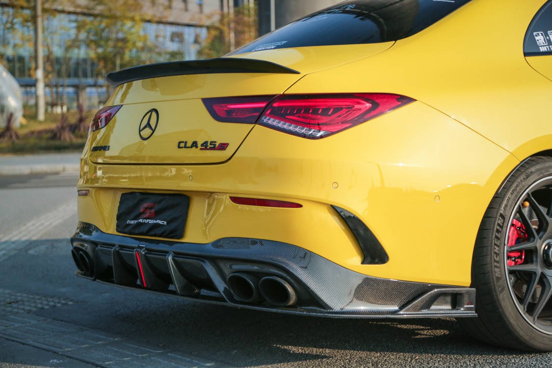 AE DESIGN - MERCEDES W118 CLA 35 / CLA 45 CARBON REAR DIFFUSER – Aero ...