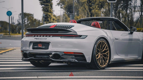 AE DESIGN - PORSCHE 911 992 CARRERA 4 / S / 4S CARBON FIBRE DUCKTAIL SPOILER
