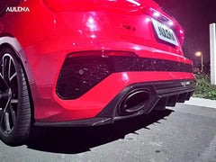 AULENA - AUDI RS3 8Y DRY CARBON FIBRE REAR DIFFUSER - Aero Carbon UK