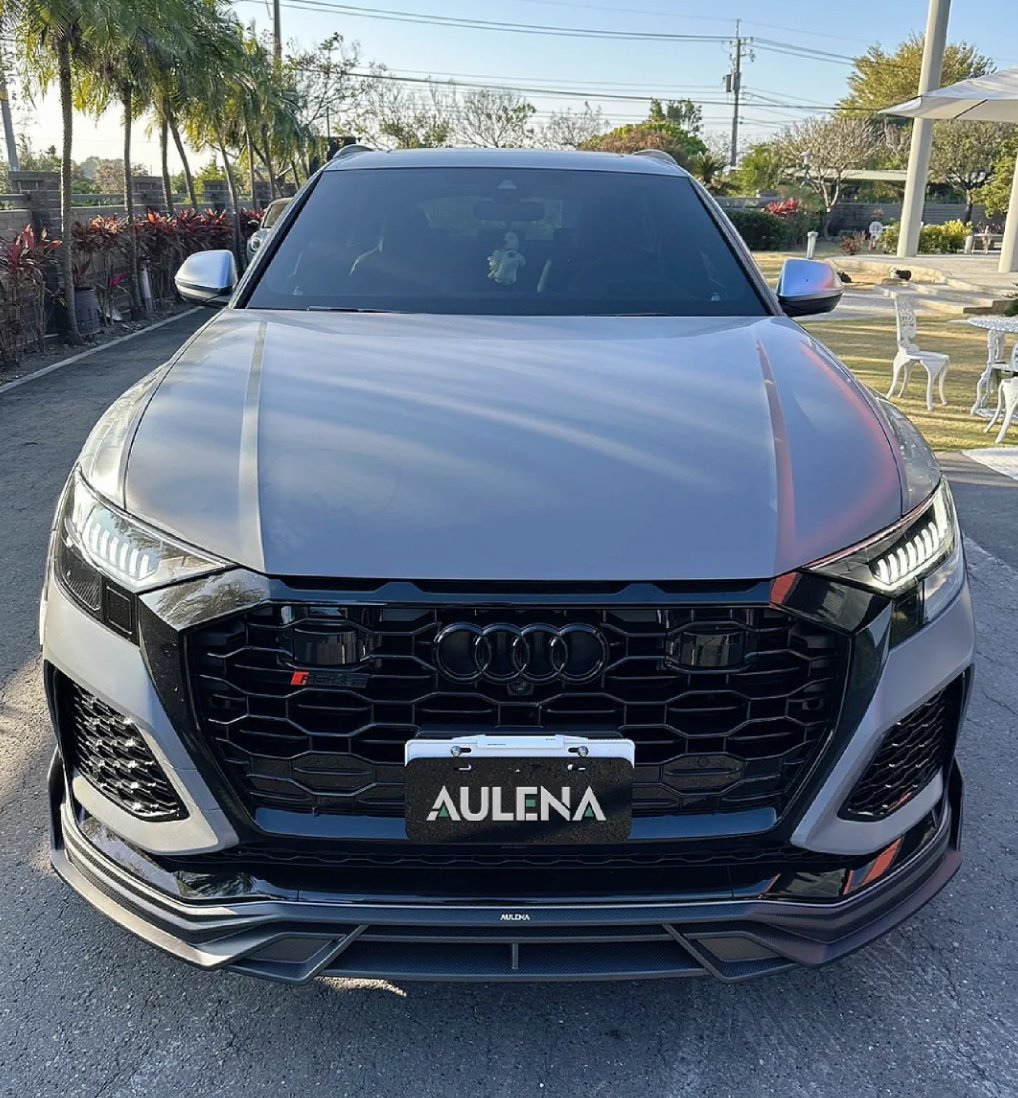 AULENA - AUDI RSQ8 DRY CARBON FIBRE FRONT LIP - Aero Carbon UK