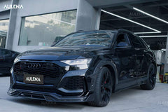 AULENA - AUDI RSQ8 DRY CARBON FIBRE FRONT LIP - Aero Carbon UK