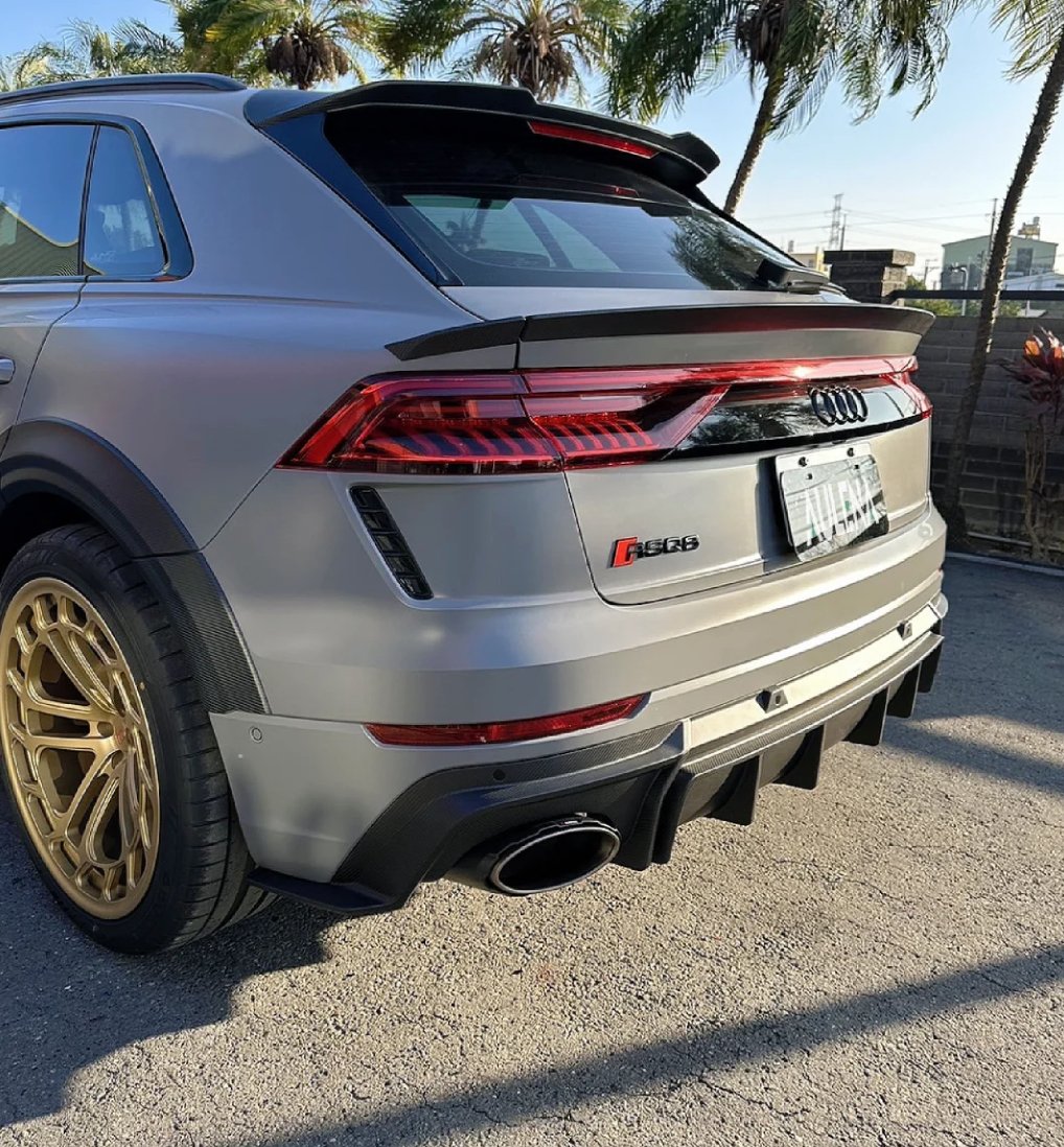 AULENA - AUDI RSQ8 DRY CARBON FIBRE REAR ROOF SPOILER – Aero Carbon UK