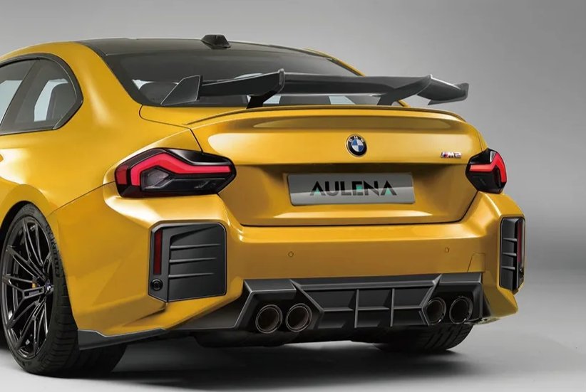 AULENA - BMW M2 G87 DRY CARBON FIBRE REAR SPOILER – Aero Carbon UK