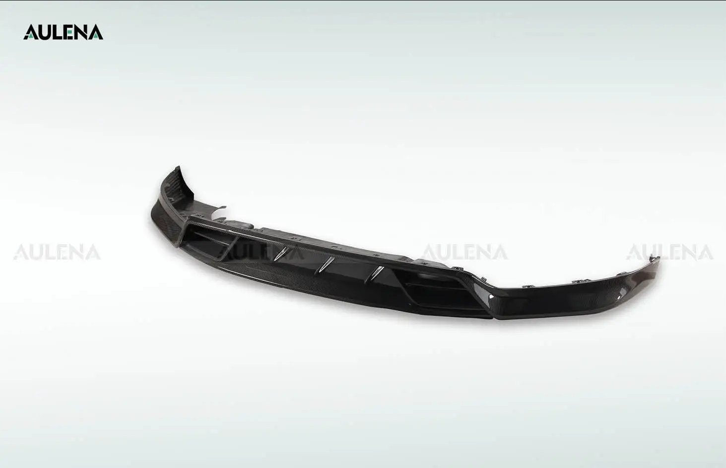 AULENA - PORSCHE CAYENNE COUPE 9Y3 DRY CARBON FIBRE FRONT LIP - Aero Carbon UK