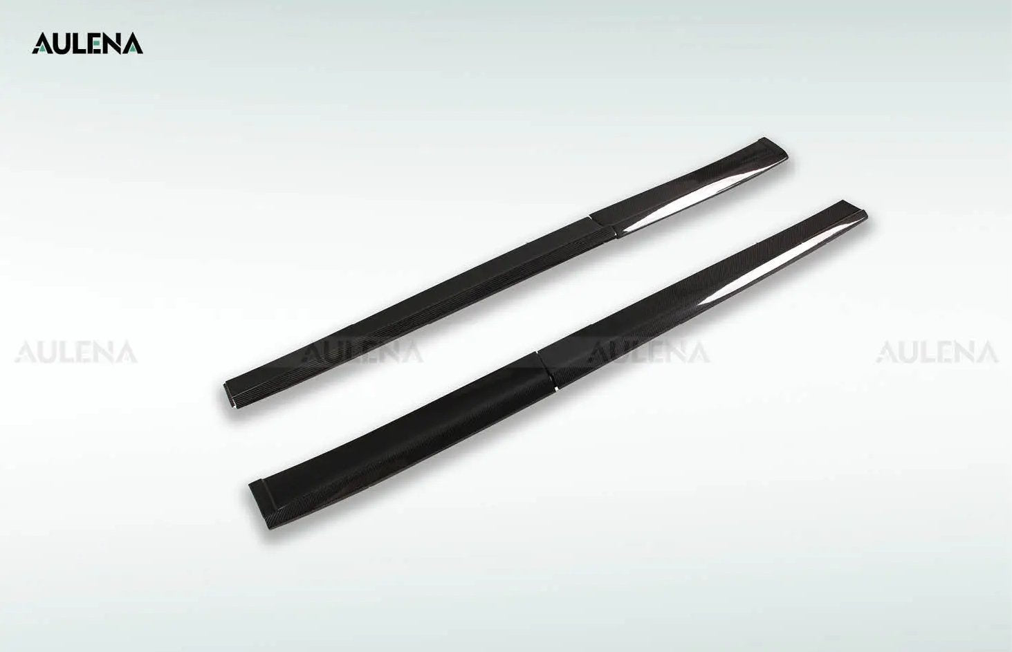 AULENA - PORSCHE CAYENNE COUPE 9Y3 DRY CARBON FIBRE SIDE DOOR SILLS - Aero Carbon UK