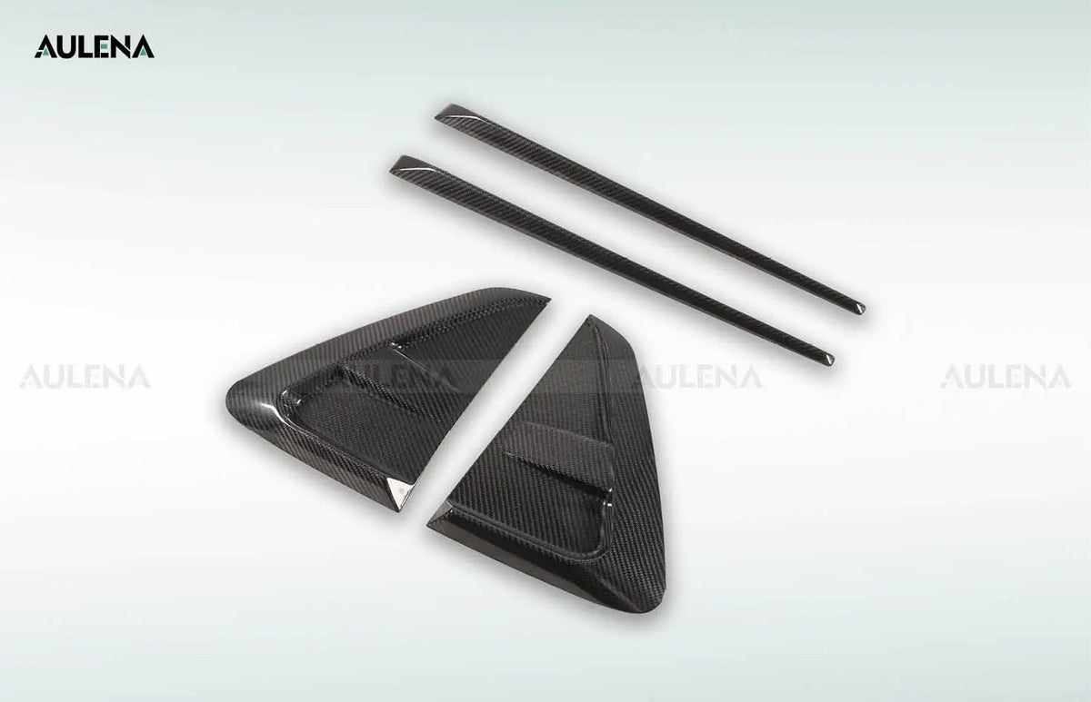 AULENA - PORSCHE CAYENNE COUPE 9Y3 DRY CARBON FIBRE SIDE FENDER VENT - Aero Carbon UK