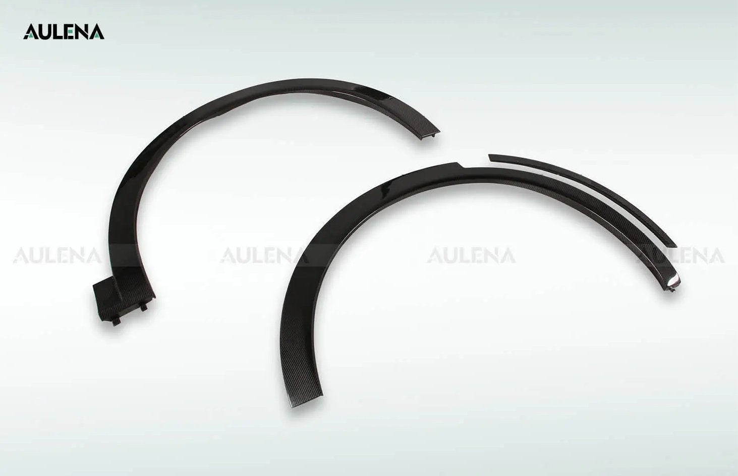 AULENA - PORSCHE CAYENNE COUPE 9Y3 DRY CARBON FIBRE WHEEL ARCH FENDERS - Aero Carbon UK