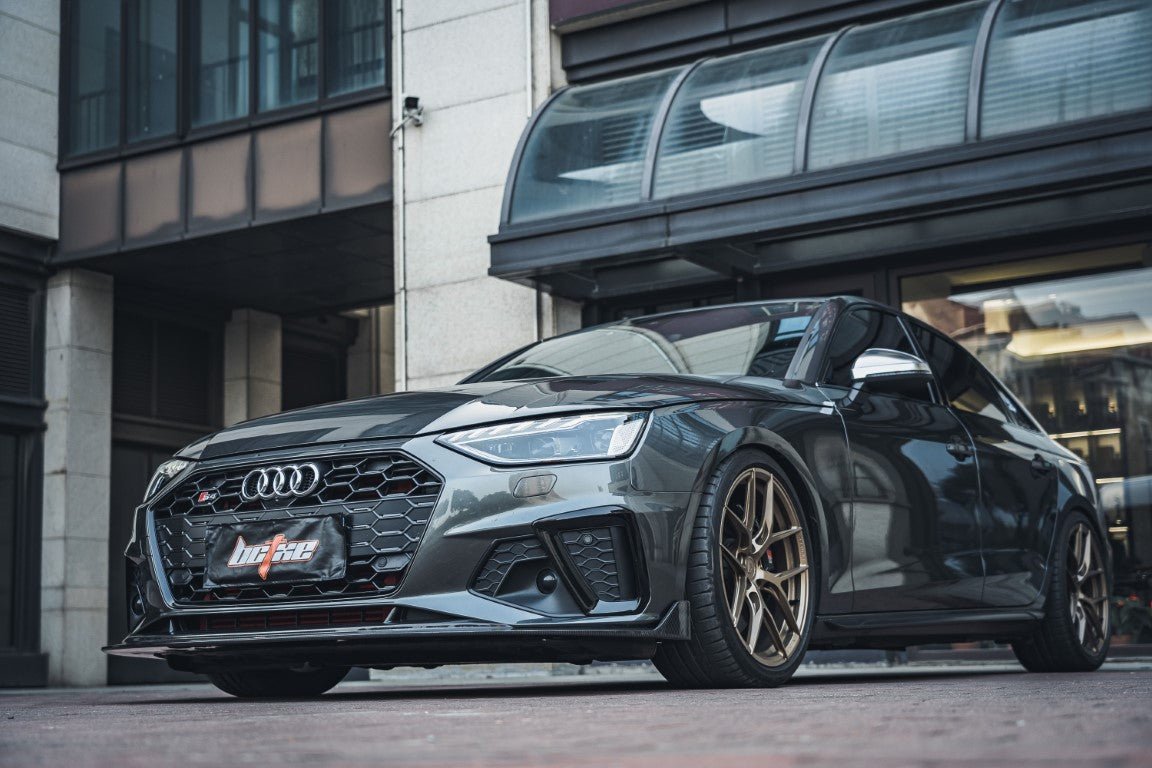 BCTXE - AUDI A4 S LINE / S4 B9.5 CARBON FIBRE FRONT LIP V1 - Aero Carbon UK