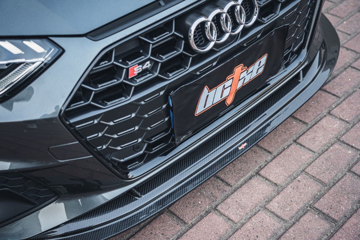 BCTXE - AUDI A4 S LINE / S4 B9.5 CARBON FIBRE FRONT LIP V1 - Aero Carbon UK