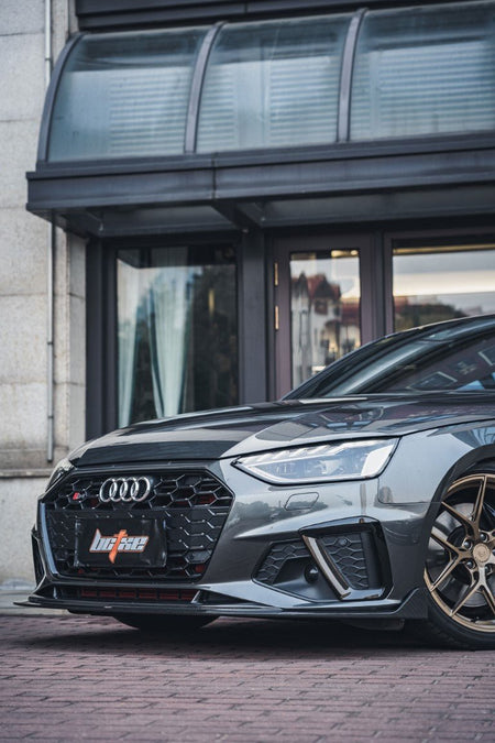 BCTXE - AUDI A4 S LINE / S4 B9.5 CARBON FIBRE FRONT LIP V1 - Aero Carbon UK