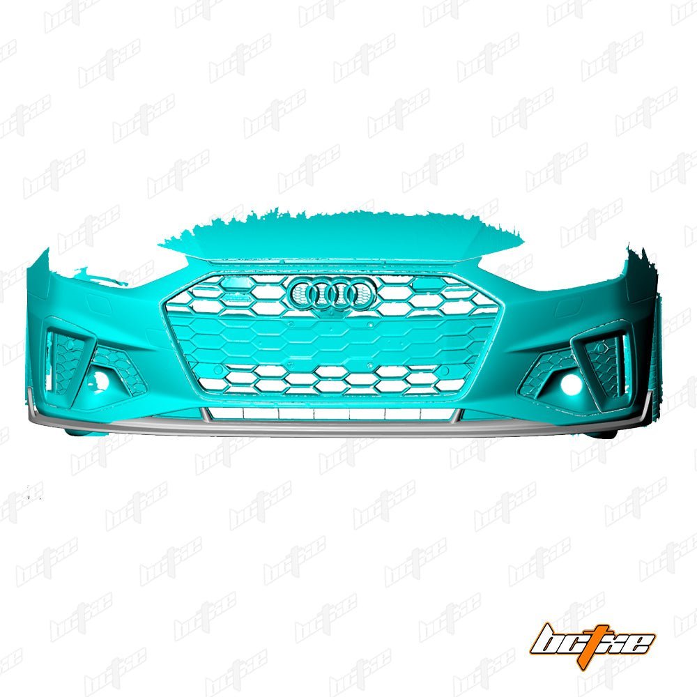 BCTXE - AUDI A4 S LINE / S4 B9.5 CARBON FIBRE FRONT LIP V1 - Aero Carbon UK