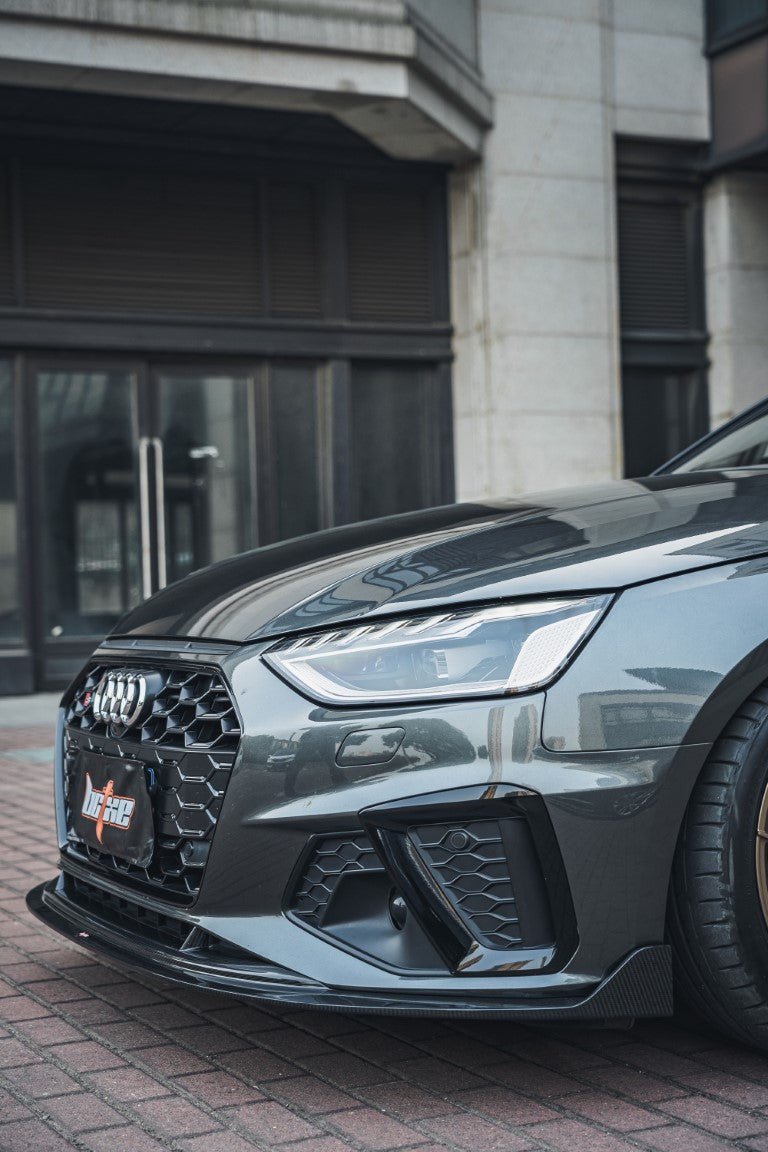 BCTXE - AUDI A4 S LINE / S4 B9.5 CARBON FIBRE FRONT LIP V1 - Aero Carbon UK