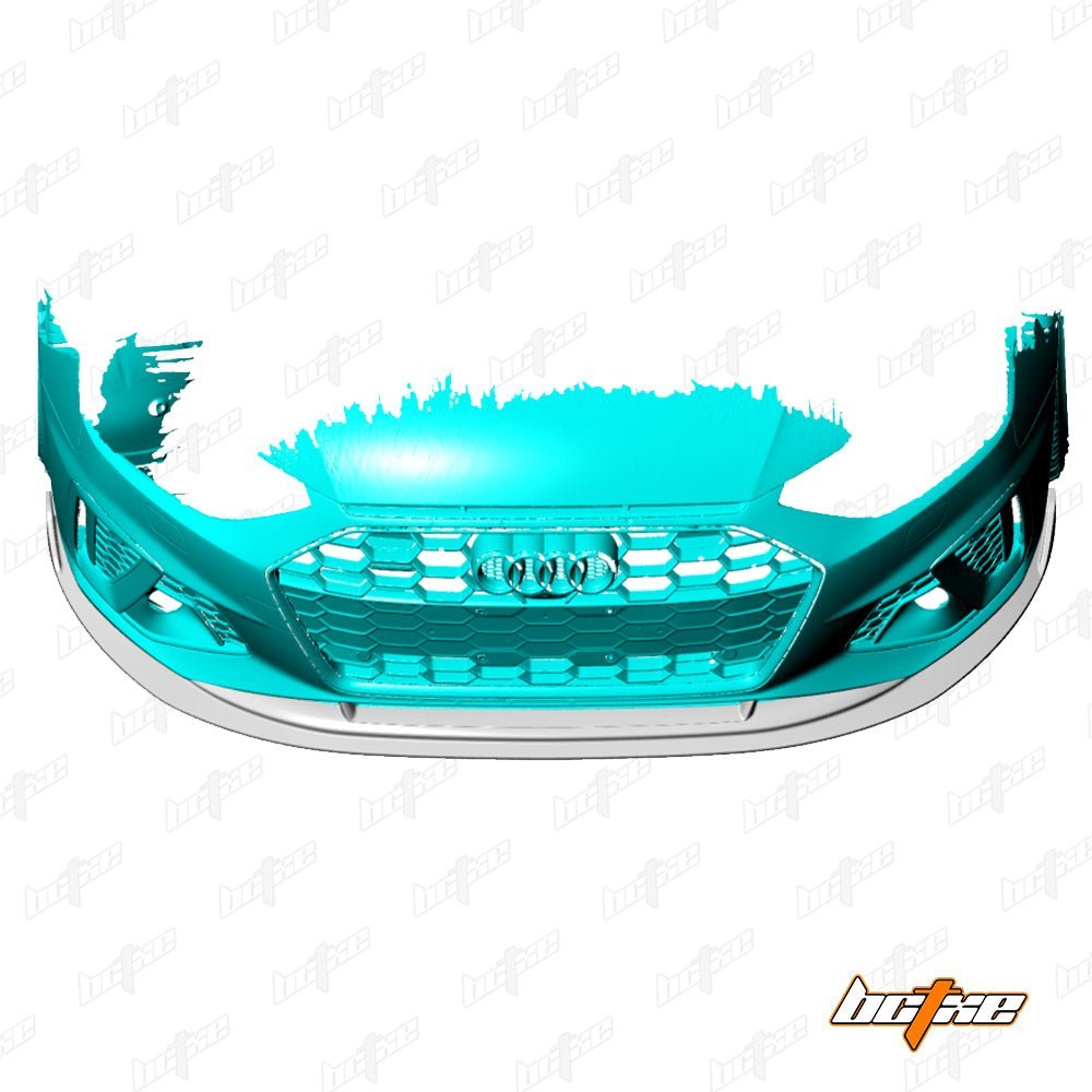 BCTXE - AUDI A4 S LINE / S4 B9.5 CARBON FIBRE FRONT LIP V1 - Aero Carbon UK