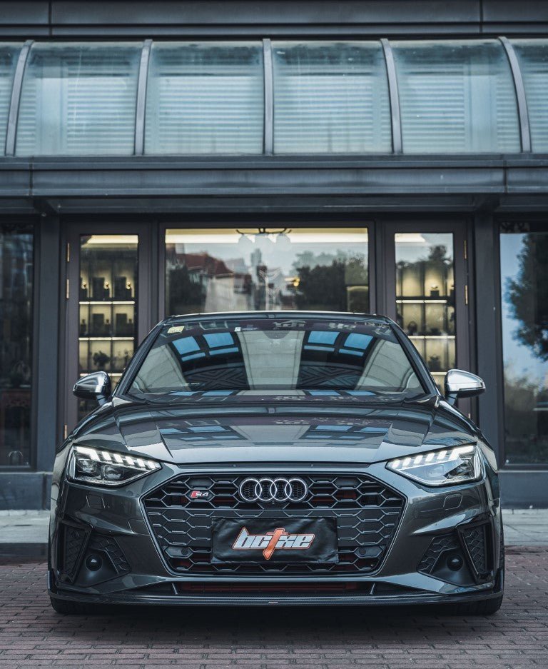 BCTXE - AUDI A4 S LINE / S4 B9.5 CARBON FIBRE FRONT LIP V1 - Aero Carbon UK