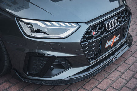 BCTXE - AUDI A4 S LINE / S4 B9.5 CARBON FIBRE FRONT LIP V1 - Aero Carbon UK