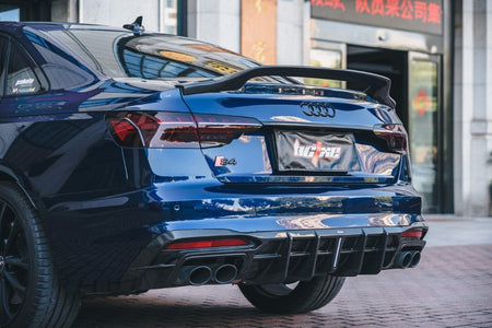 BCTXE - AUDI A4 / S4 B9 B9.5 CARBON FIBRE SPOILER V1 - Aero Carbon UK
