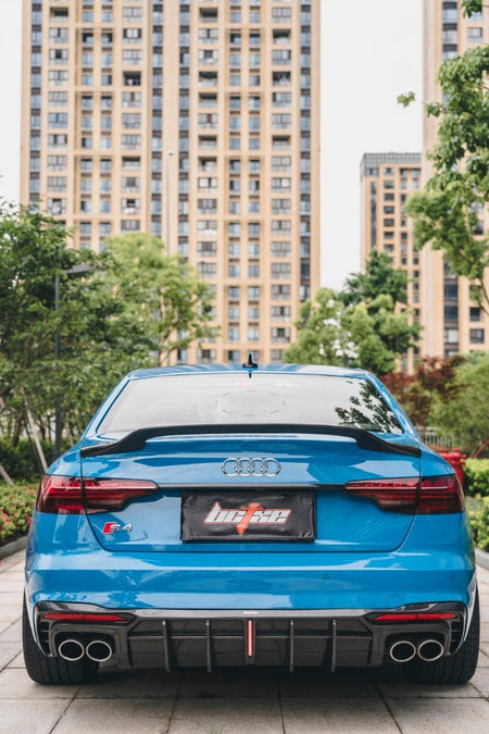 BCTXE - AUDI A4 / S4 B9 B9.5 CARBON FIBRE SPOILER V1 - Aero Carbon UK