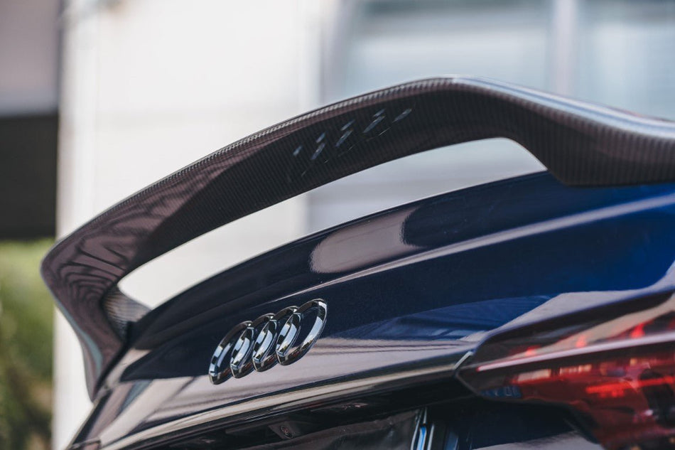 BCTXE - AUDI A4 / S4 B9 B9.5 CARBON FIBRE SPOILER V1 - Aero Carbon UK