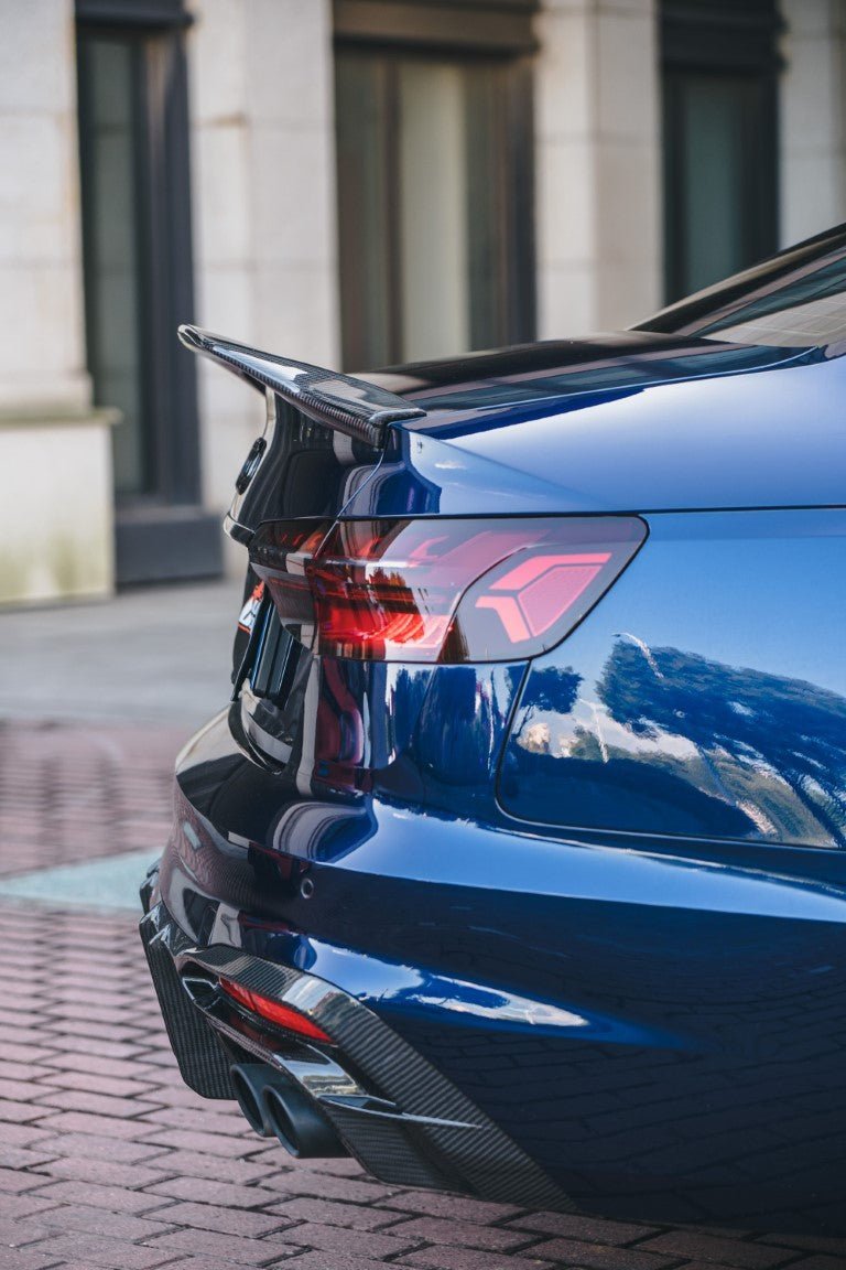 BCTXE - AUDI A4 / S4 B9 B9.5 CARBON FIBRE SPOILER V1 - Aero Carbon UK