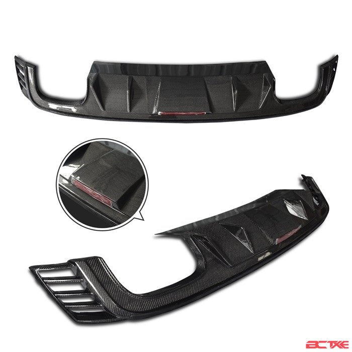 BCTXE - AUDI Q8 CARBON FIBRE REAR DIFFUSER - Aero Carbon UK