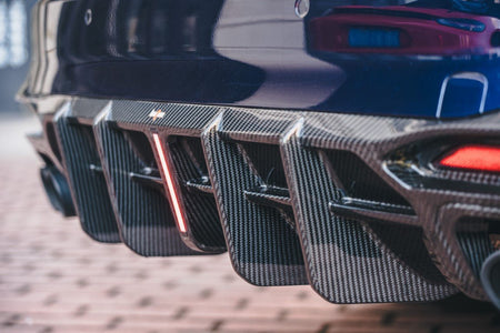 BCTXE - AUDI S4 B9.5 CARBON FIBRE REAR DIFFUSER V1 - Aero Carbon UK