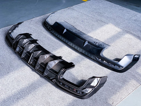 BCTXE - AUDI S4 B9.5 CARBON FIBRE REAR DIFFUSER V1 - Aero Carbon UK