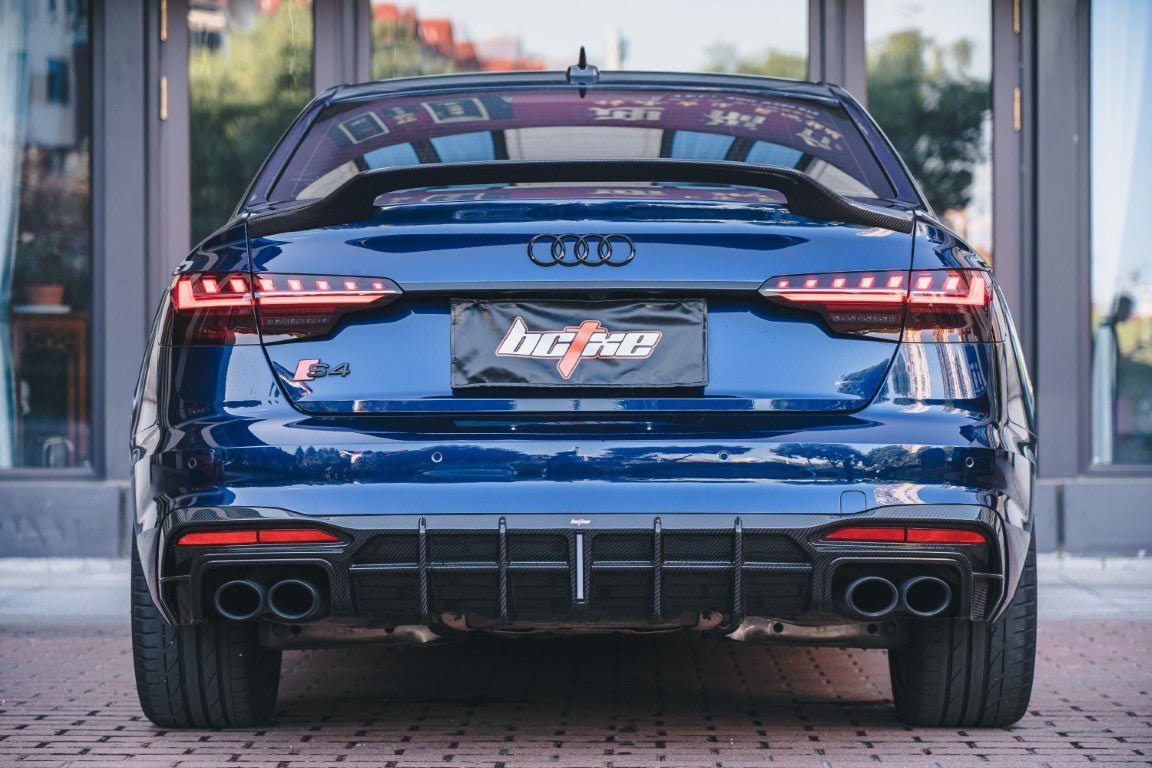 BCTXE - AUDI S4 B9.5 CARBON FIBRE REAR DIFFUSER V1 - Aero Carbon UK
