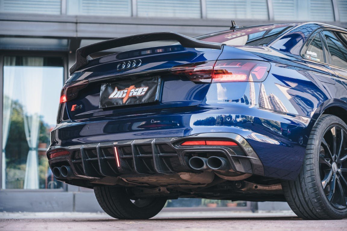 BCTXE - AUDI S4 B9.5 CARBON FIBRE REAR DIFFUSER V1 - Aero Carbon UK