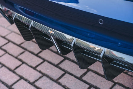 BCTXE - AUDI S4 B9.5 CARBON FIBRE REAR DIFFUSER V1 - Aero Carbon UK