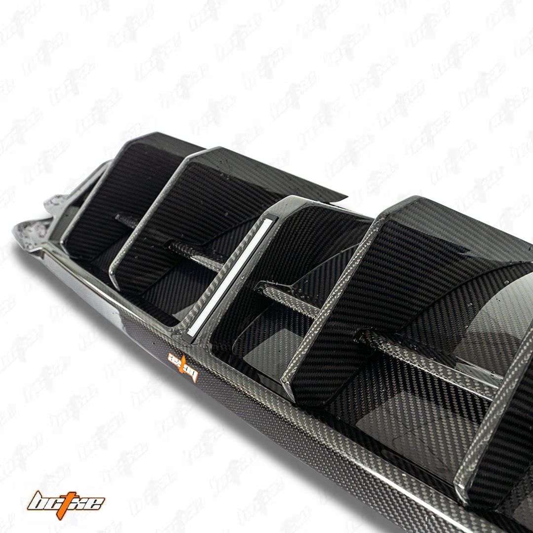 BCTXE - AUDI S4 B9.5 CARBON FIBRE REAR DIFFUSER V1 - Aero Carbon UK