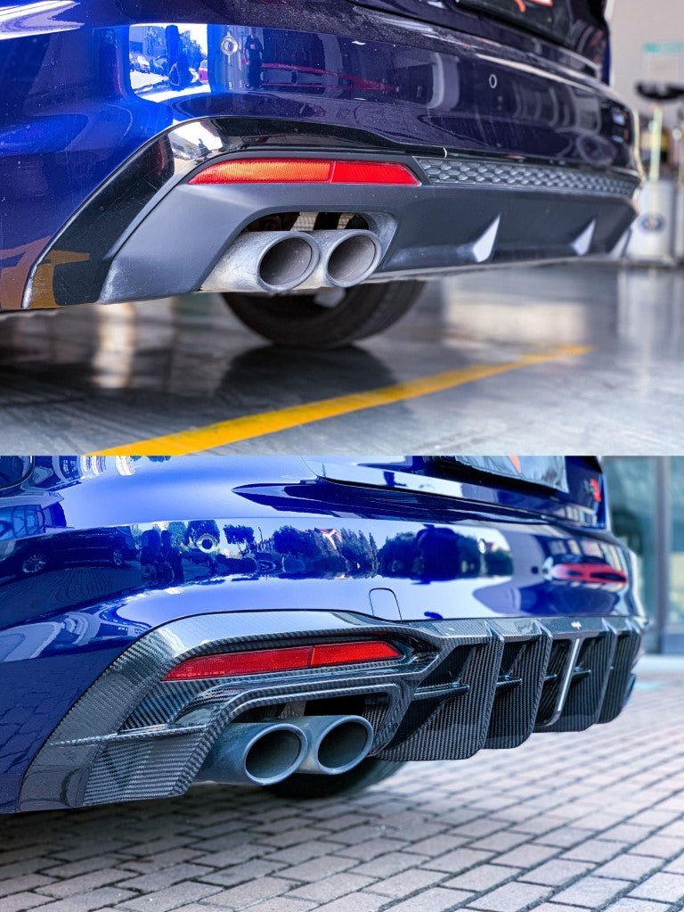BCTXE - AUDI S4 B9.5 CARBON FIBRE REAR DIFFUSER V1 - Aero Carbon UK