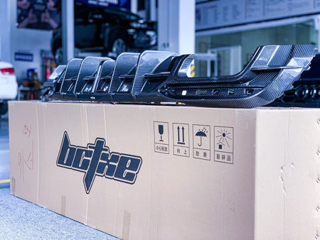 BCTXE - AUDI S4 B9.5 CARBON FIBRE REAR DIFFUSER V1 - Aero Carbon UK