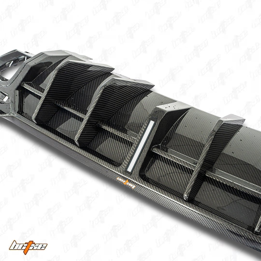 BCTXE - AUDI S4 B9.5 CARBON FIBRE REAR DIFFUSER V1 - Aero Carbon UK