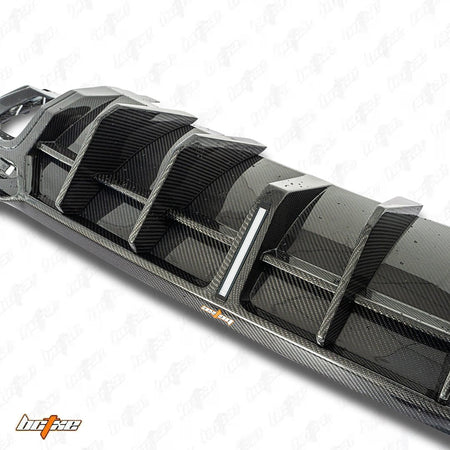 BCTXE - AUDI S4 B9.5 CARBON FIBRE REAR DIFFUSER V1 - Aero Carbon UK