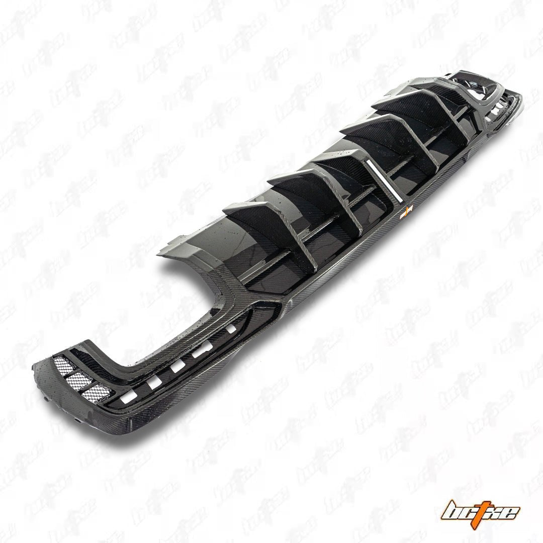 BCTXE - AUDI S4 B9.5 CARBON FIBRE REAR DIFFUSER V1 - Aero Carbon UK